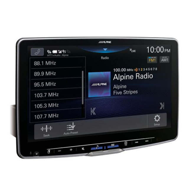 ALPINE HALO11 ILXF511 MULTIMEDIA RECEIVER - 11" main image